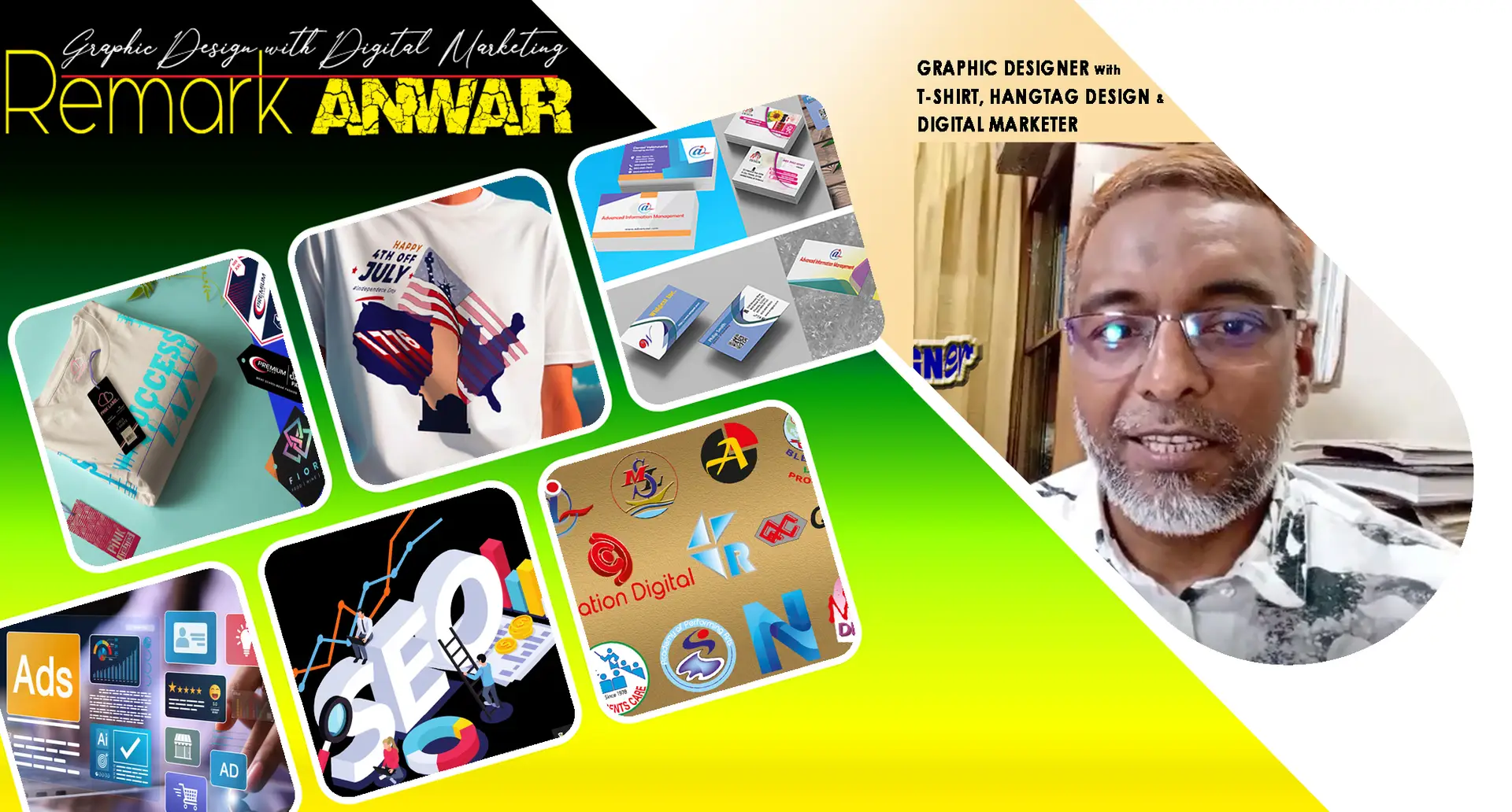 GRAPHIC DESIGN with "Eye-Catching Design and Custom T-Shirt, Digital Marketing, SEO, Logo, Garment Hangtags Creator for Your Brand"