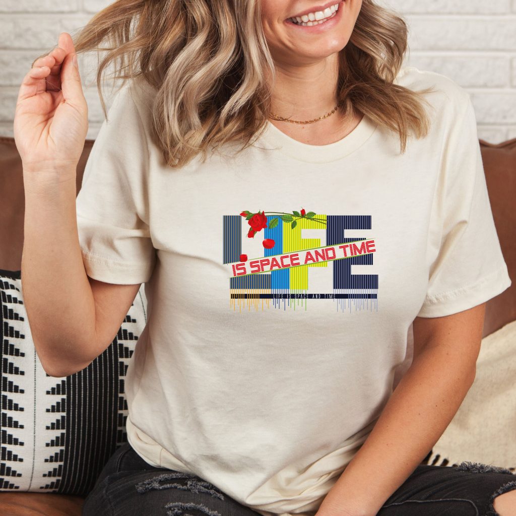 Minimalist T-shirt graphic design created by professional designer Anwar Hossain Bhuiyan—stylish, breathable, and perfect for summer fashion.