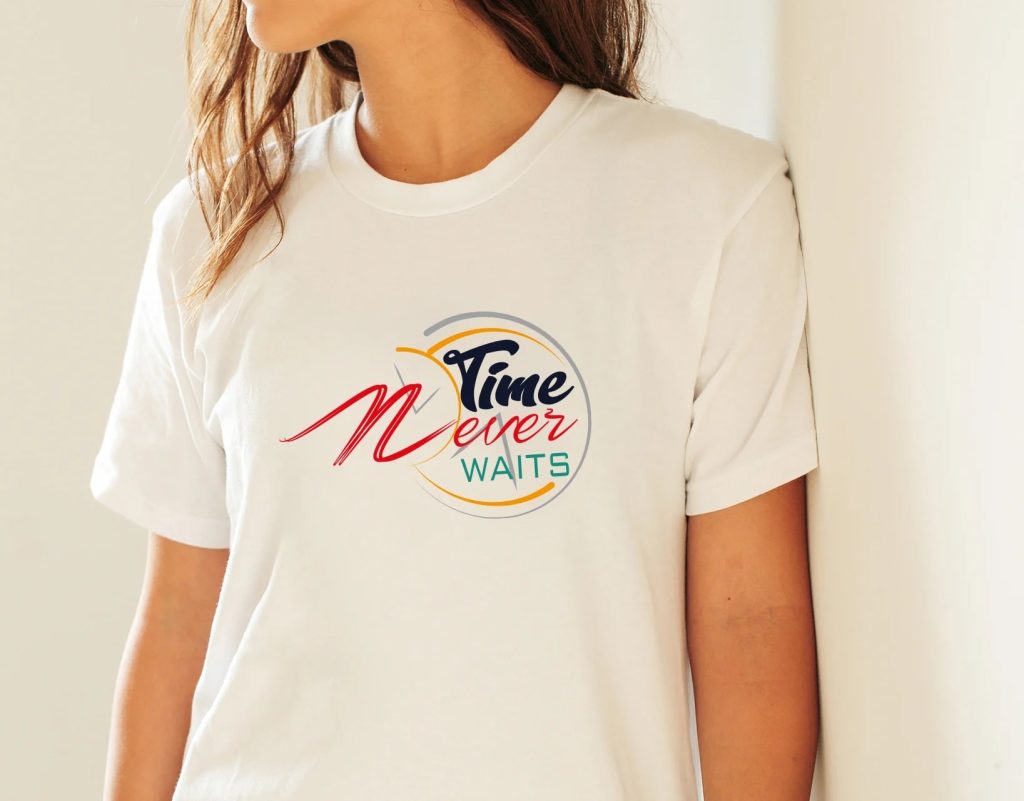 Minimalist T-shirt design with breathable fabric and clean graphics—stylish, comfortable, and perfect for summer fashion in America and Europe.