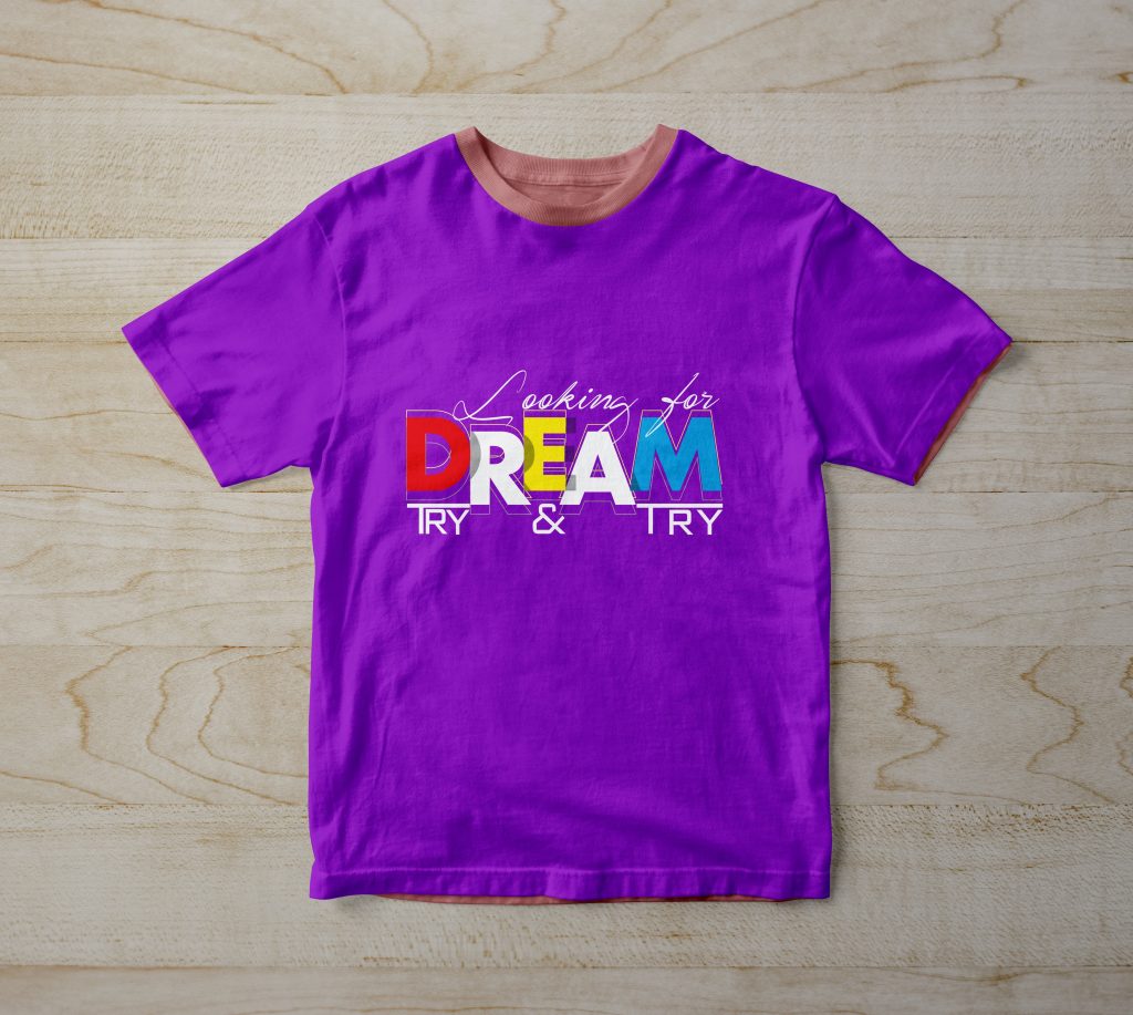 Minimalist T-shirt graphic design created by professional designer Anwar Hossain Bhuiyan—stylish, breathable, and perfect for summer fashion.