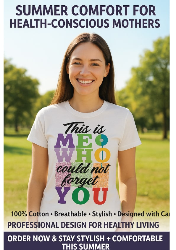 Comfortable Summer T-Shirts for Health-Conscious Mothers.