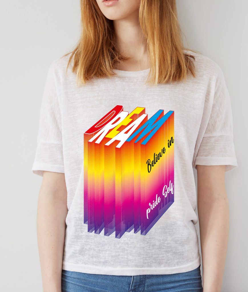 Minimalist T-shirt graphic design created by professional designer Anwar Hossain Bhuiyan—stylish, breathable, and perfect for summer fashion.