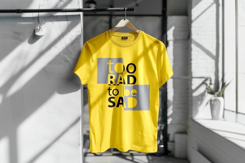 Professionals wearing T-shirts as modern professional uniforms in office